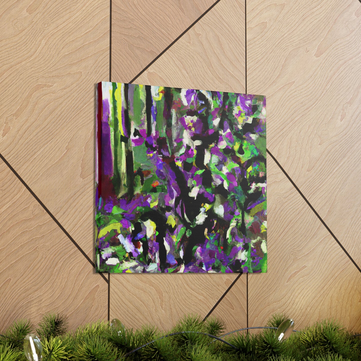 Lilac in Expressionism - Canvas