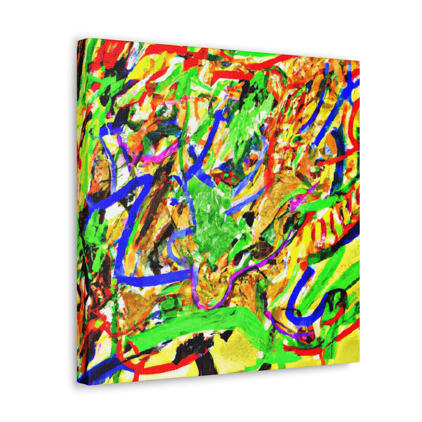 "Raging Storm Expressed" - Canvas