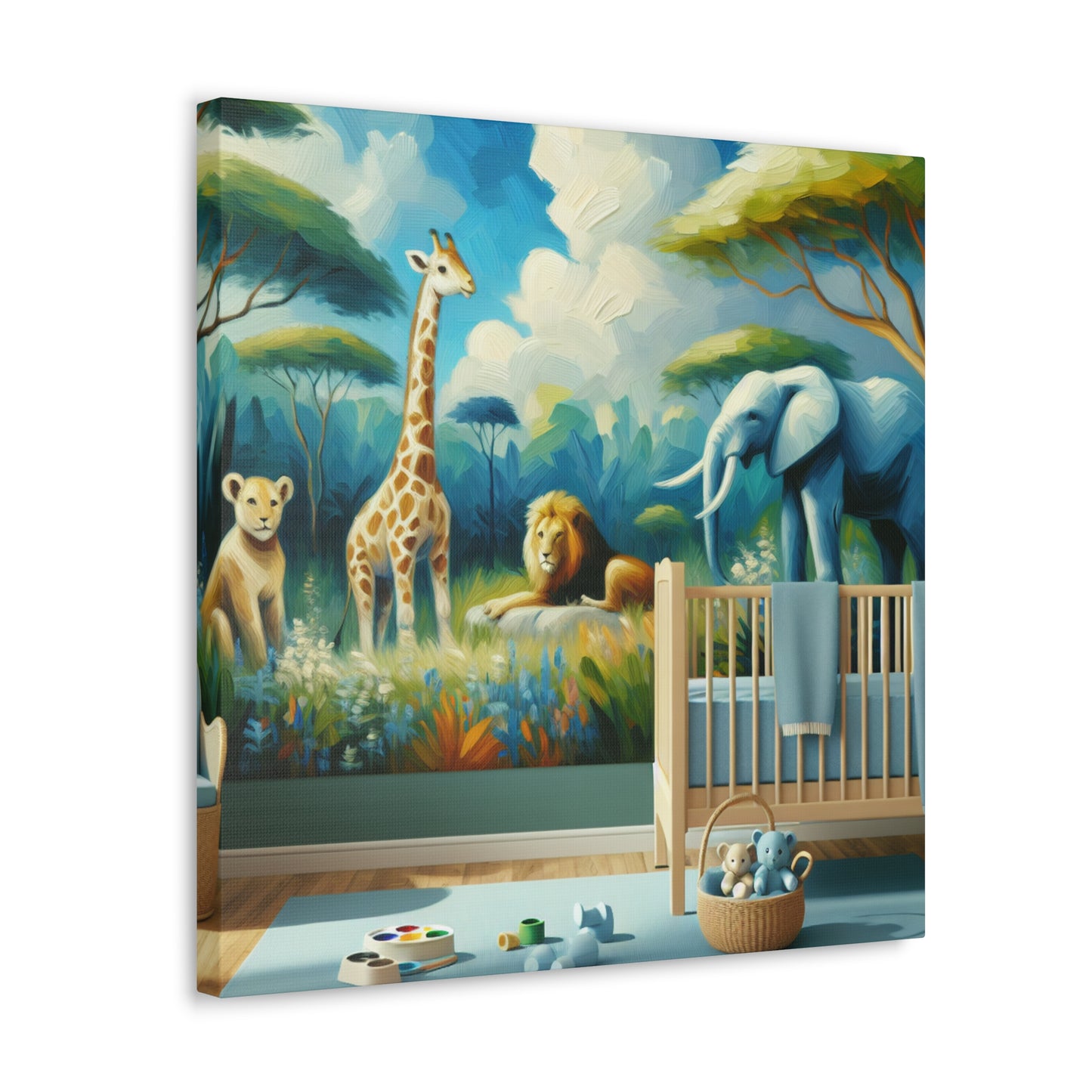 Wild Serengeti Symphony - Canvas