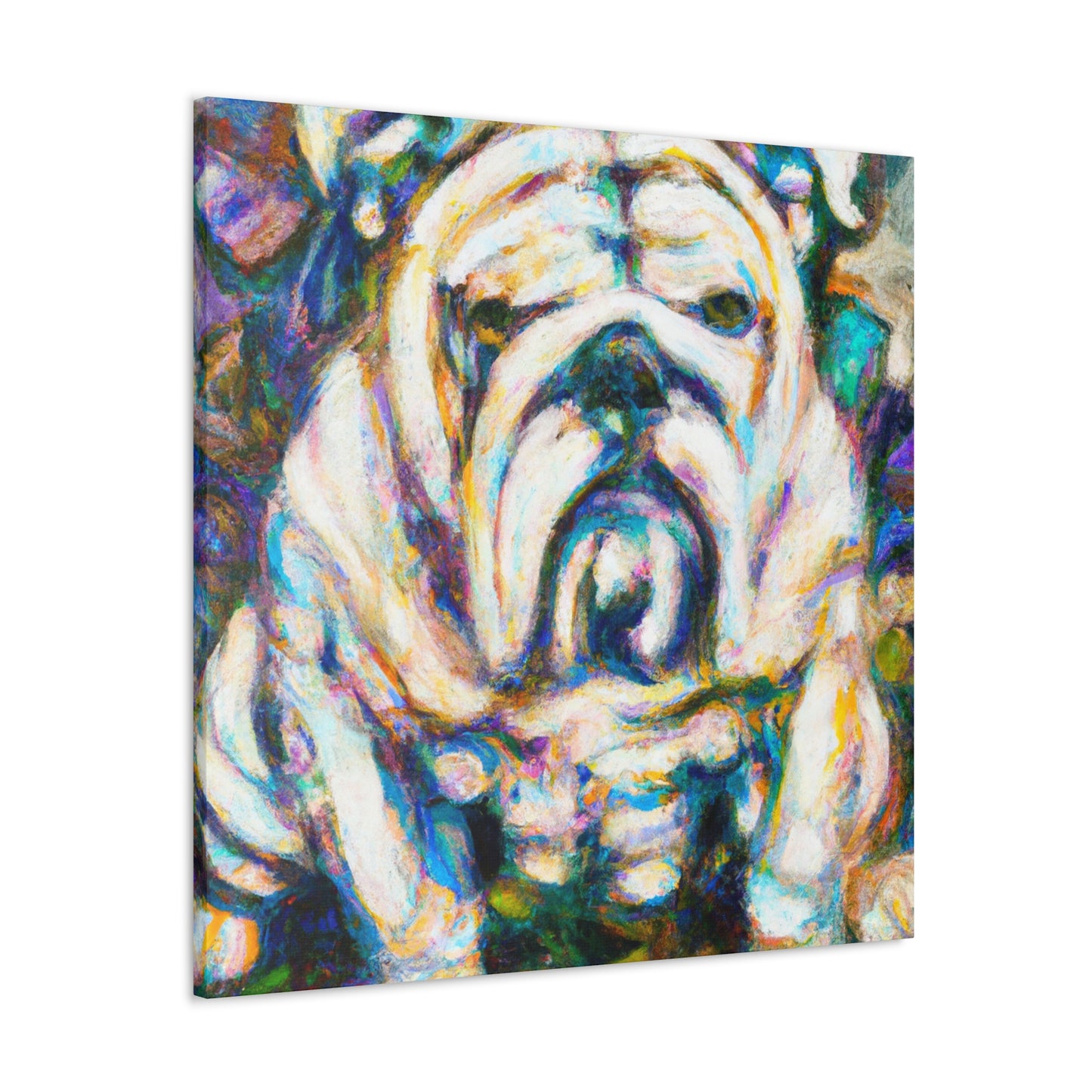 English Bulldog Impression - Canvas