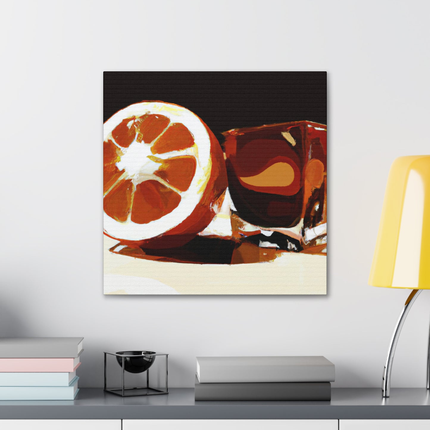 Orange Sunrise Splendor - Canvas