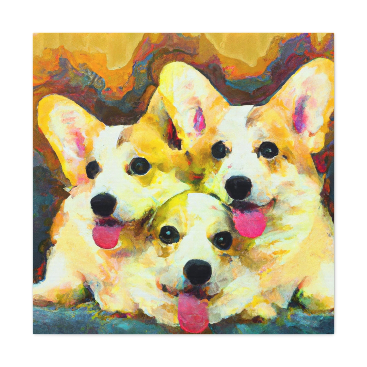 Corgi in a Dream - Canvas