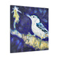 "Bird of Splendour Nuthatch" - Canvas