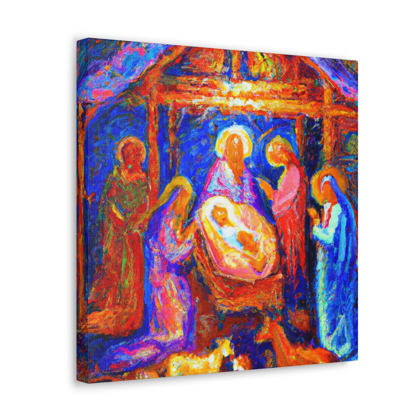 "The Nativity Scene Awakens" - Canvas