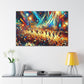 Cosmic Celestial Carnival - Canvas