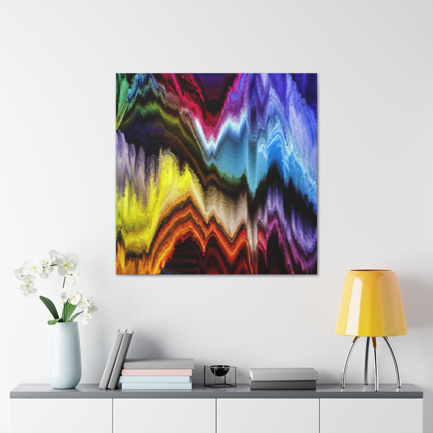 Acoustic Wave Symphony - Canvas