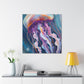 "Jellyfish in Art Deco" - Canvas