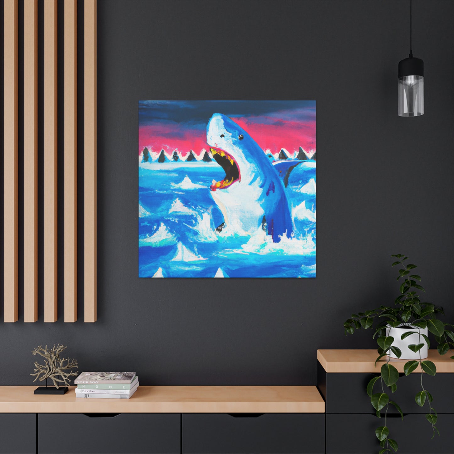 "Predator of the Sea" - Canvas