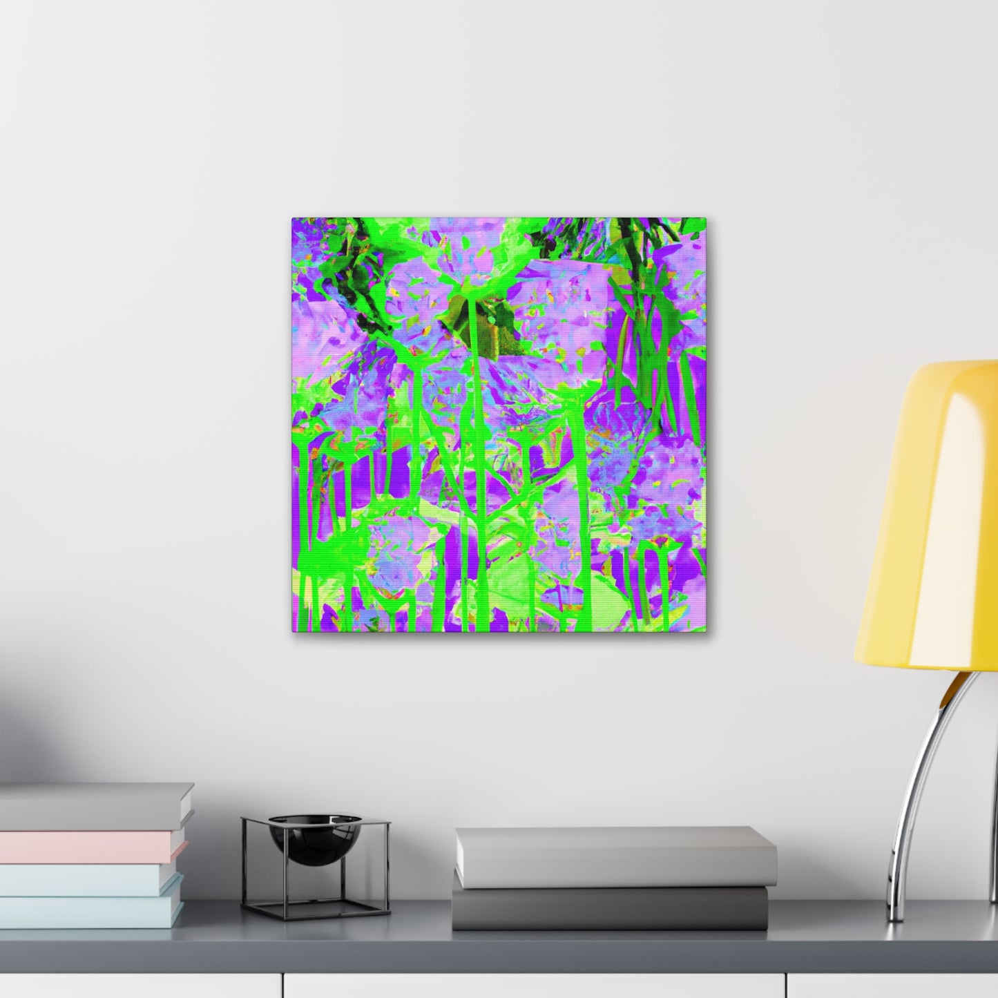 Lavender Twilight Blooms - Canvas