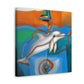 Dolphins in Dreamland - Canvas