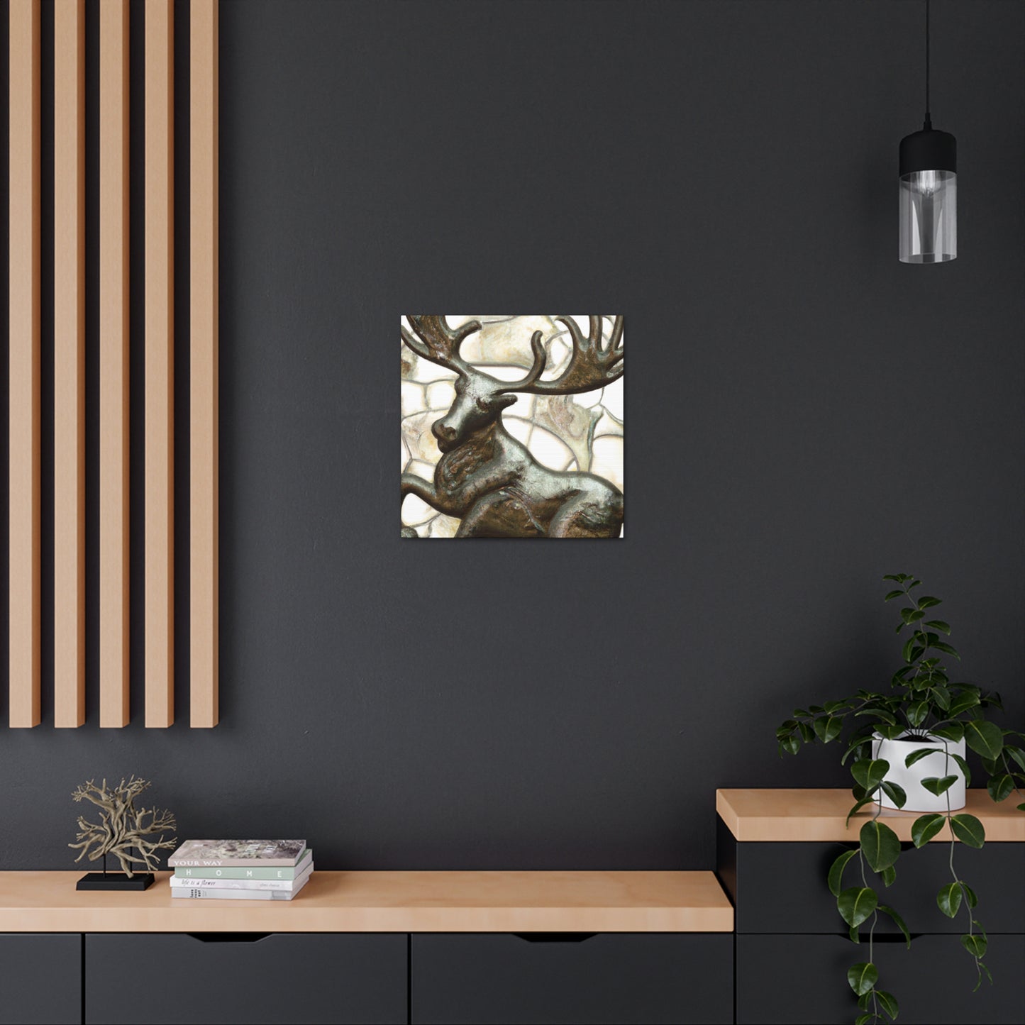 Reindeer Winding Paths - Canvas