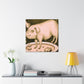 Pig with Grandeur. - Canvas