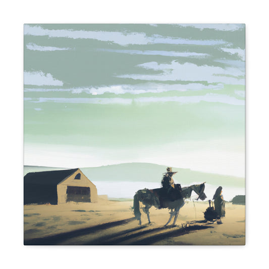 "Stagecoach Journey Insights" - Canvas