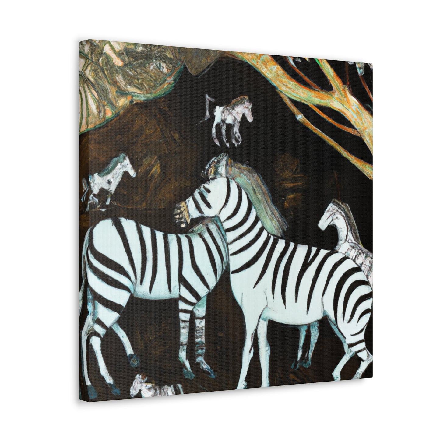 Zebra Grandeur Splendor - Canvas