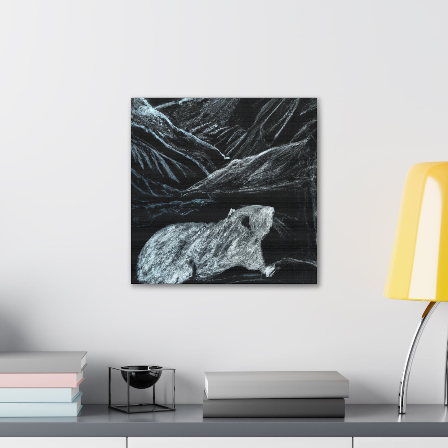 Marmot in Meditation - Canvas