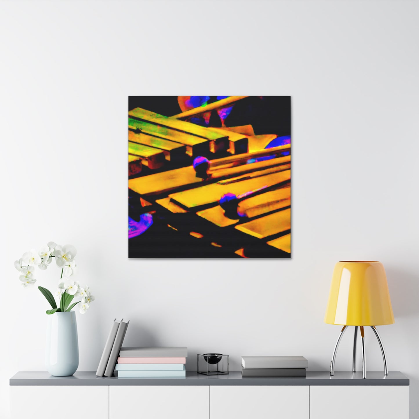 Xylophone in Colorful Harmony - Canvas