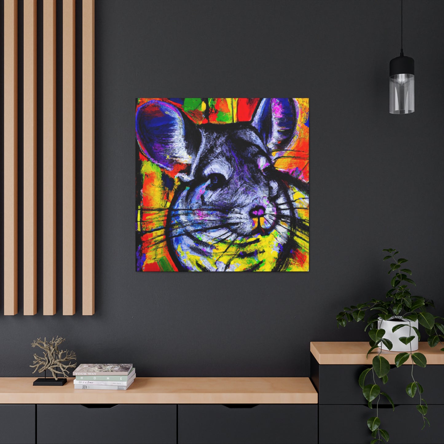 Chinchilla Art Splendor - Canvas