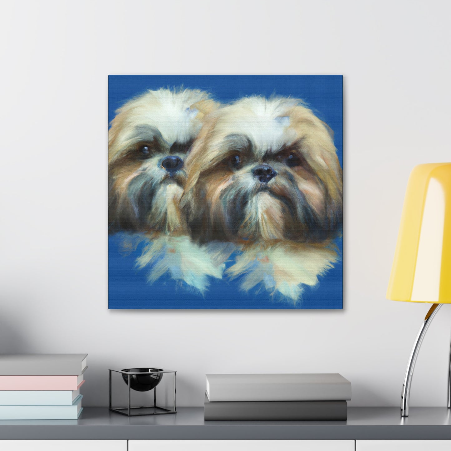 "Shih Tzu Hyperrealism" - Canvas