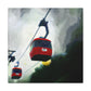 Cable Cars in Moonlight - Canvas