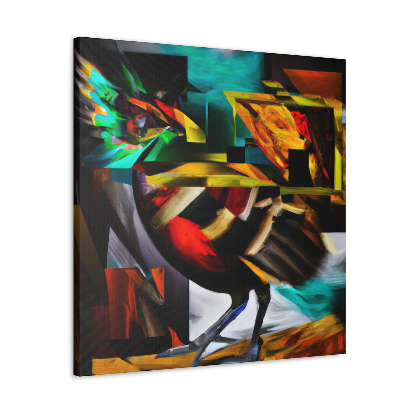 Golden Pheasant Dreaming - Canvas