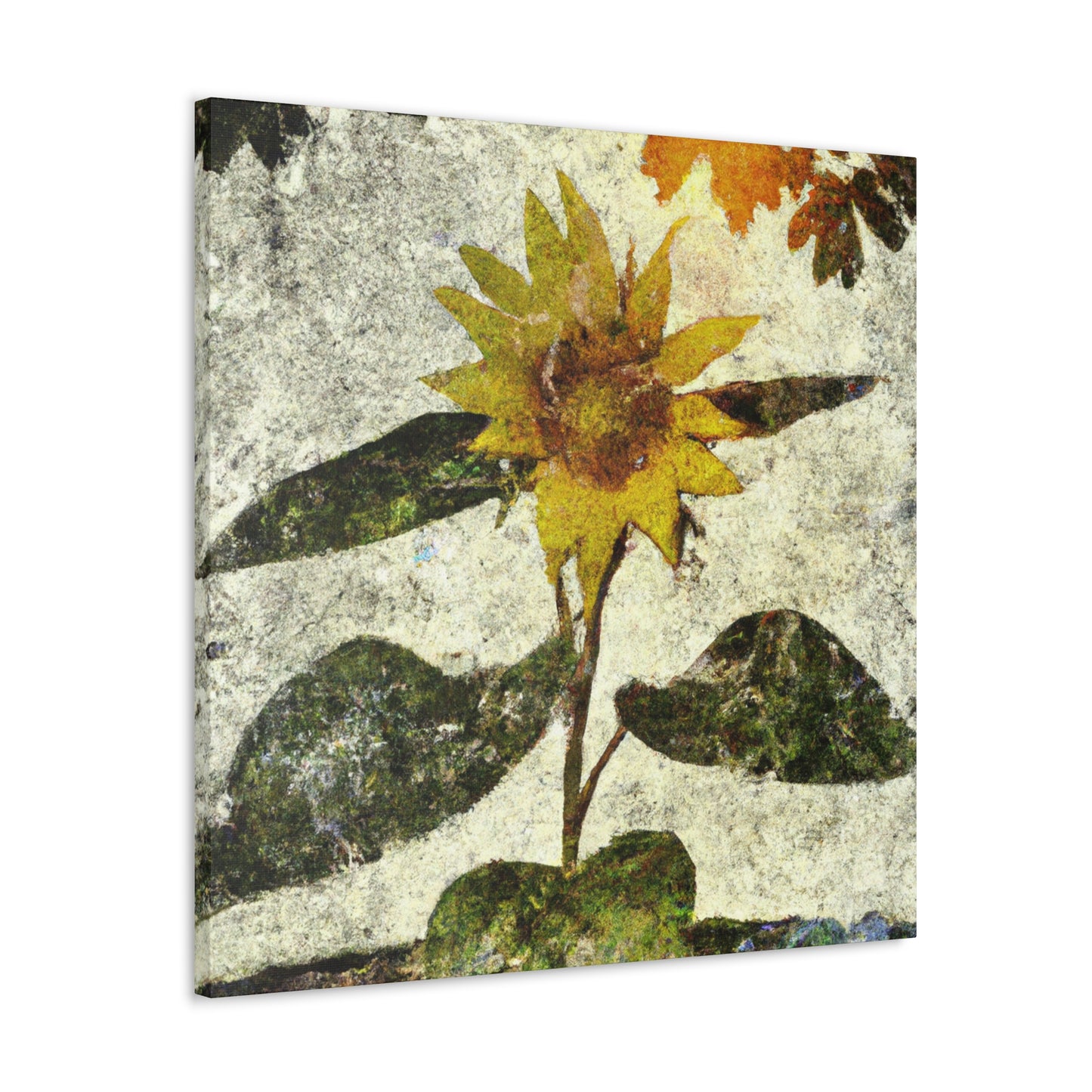 "Sunflower's Brilliant Radiance" - Canvas