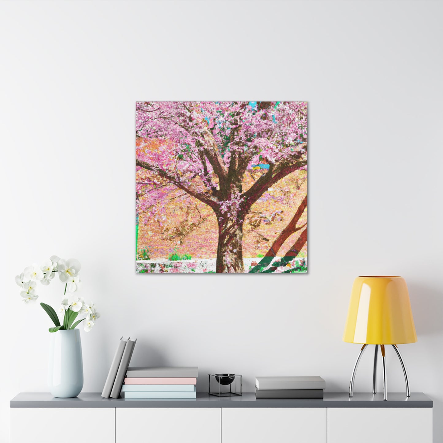 "Cherry Blossom Splendor" - Canvas