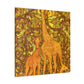 Giraffe in Grandeur - Canvas