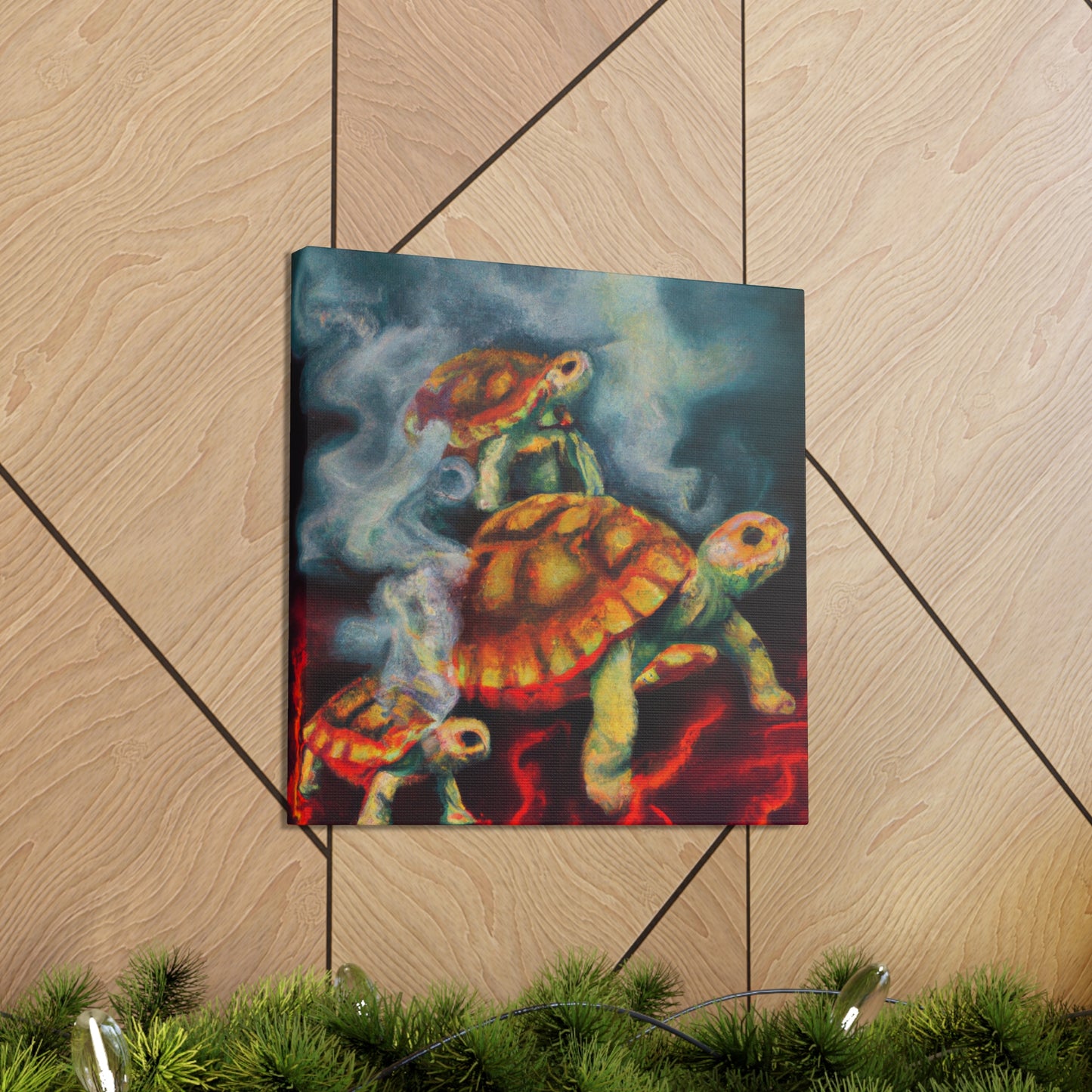 Tortoise in Surrealism - Canvas