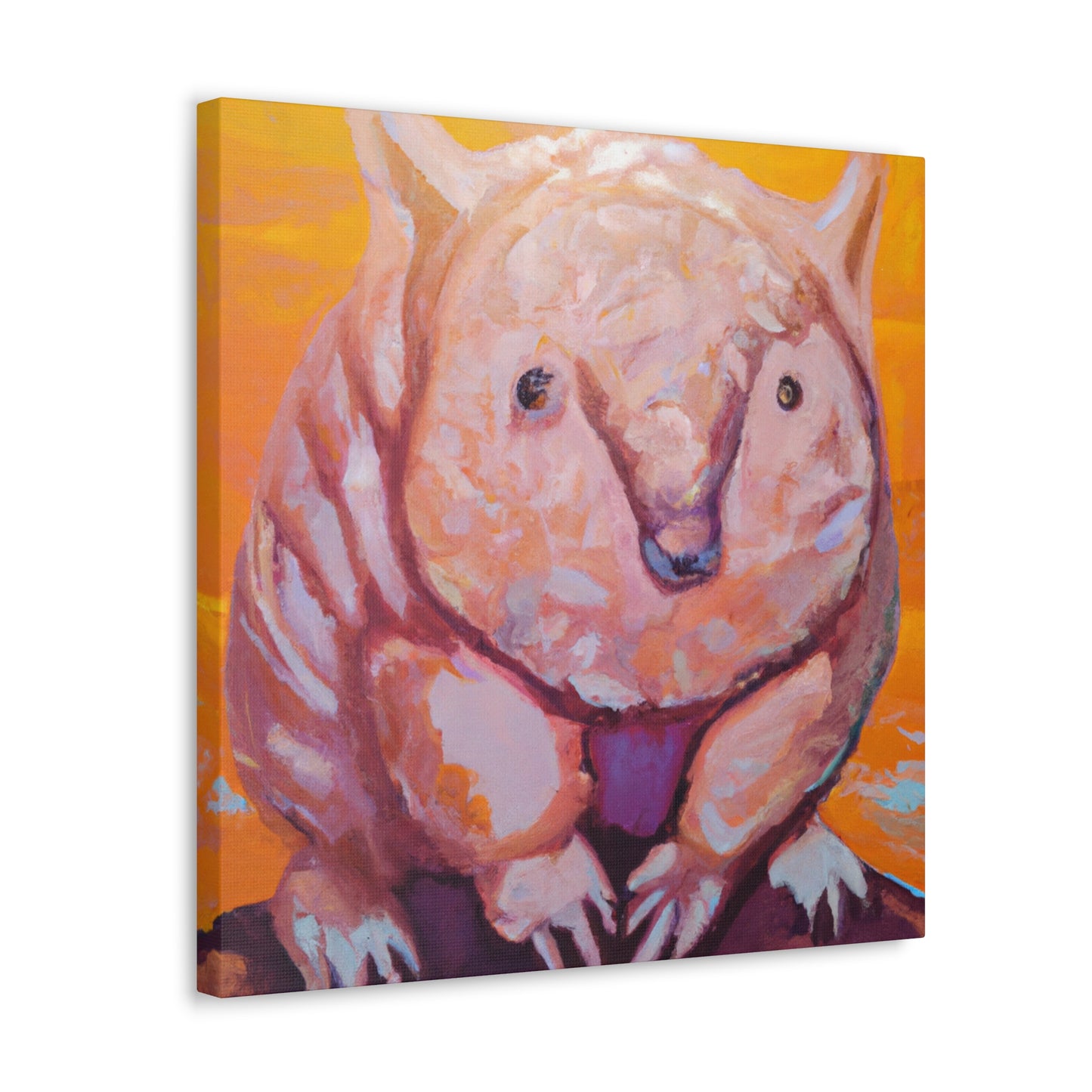 "Wombats in Wonderland" - Canvas