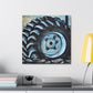 Gigantic Tractor Tire - Canvas