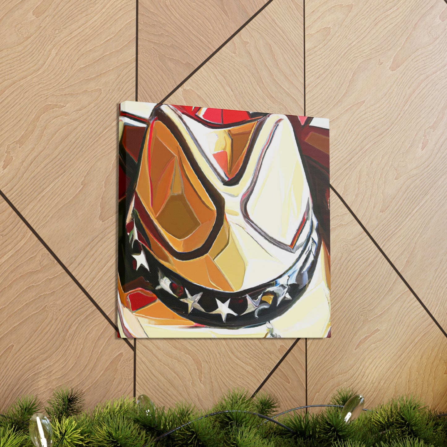 "Cowboy's 20s Stetson" - Canvas