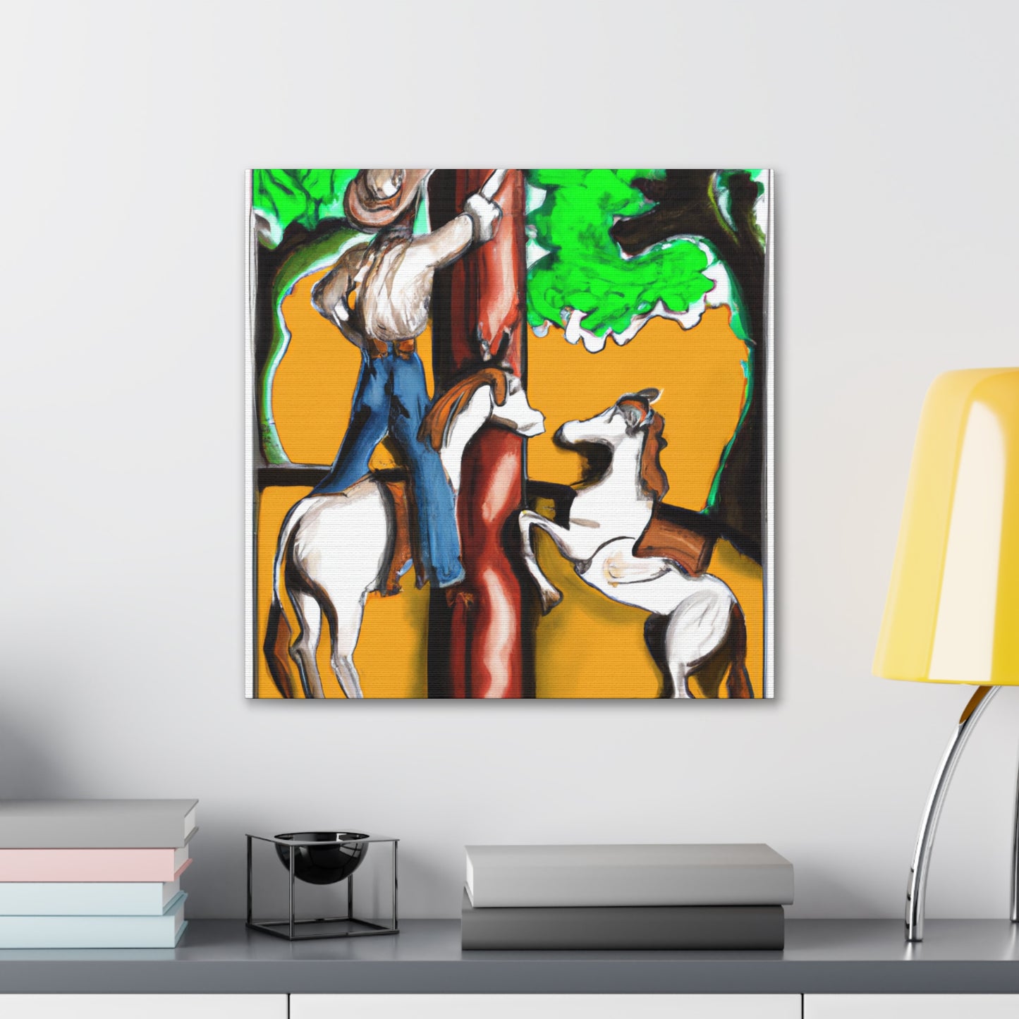 "Hitching Post Revival" - Canvas