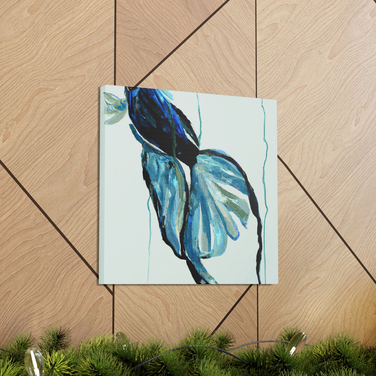 "Angelfish of Art Deco" - Canvas