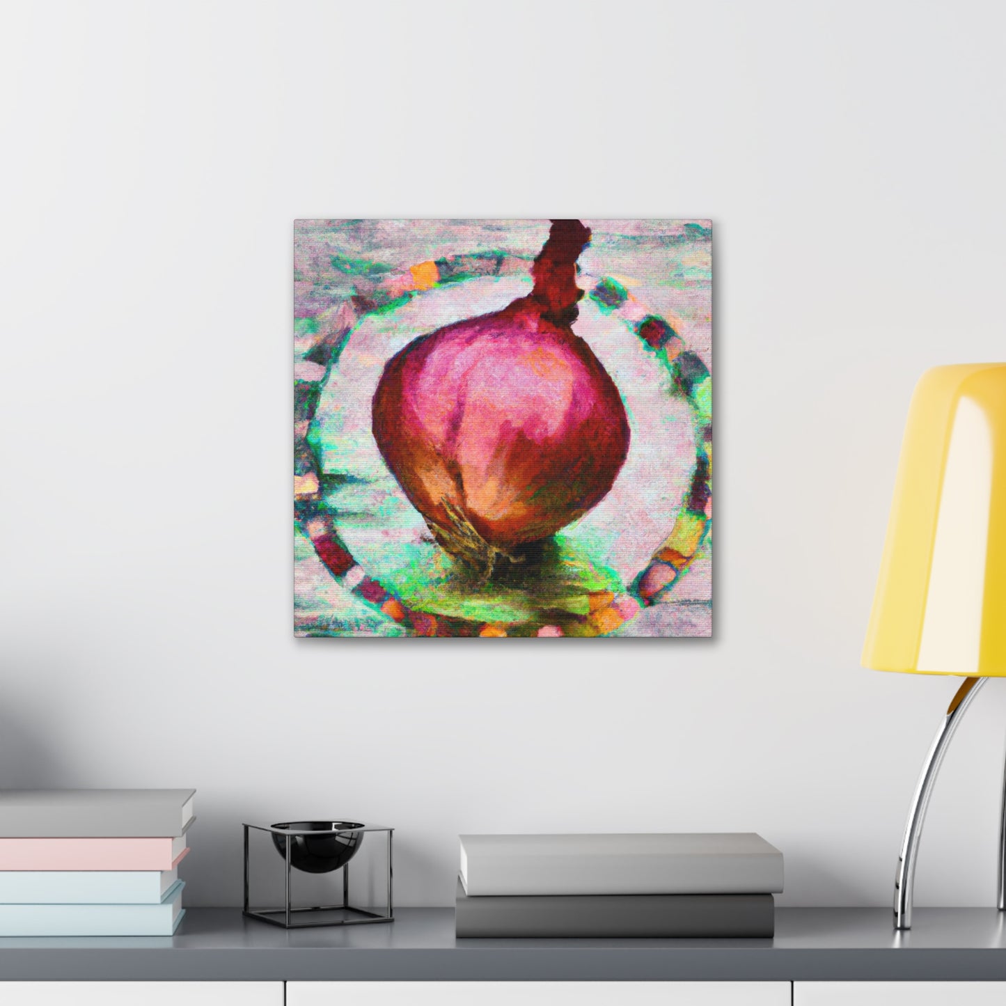 Delectable Onion Delight - Canvas