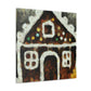 Gingerbread Dream Home - Canvas