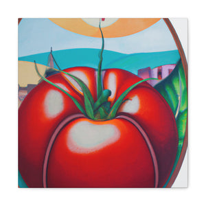 "Tomato Garden Bouquet" - Canvas