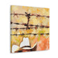 Barbed Wire Freedom. - Canvas