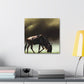 Wildebeest In Flux - Canvas