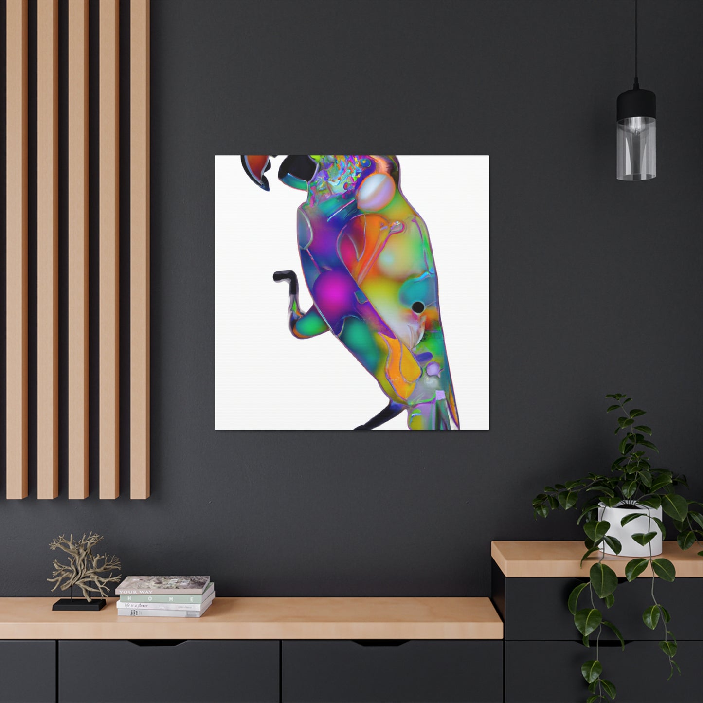 Rainbow Lorikeet Joy - Canvas