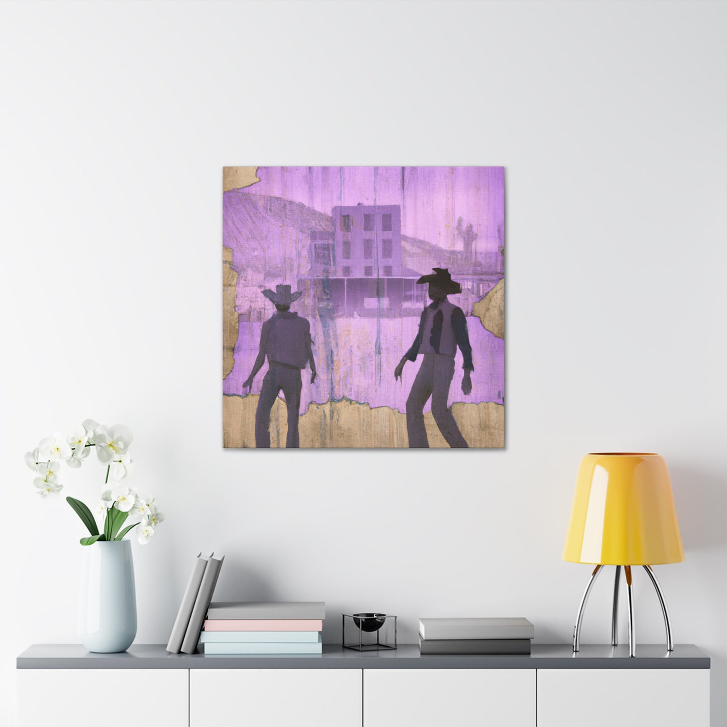 Ghost Town Haunting - Canvas