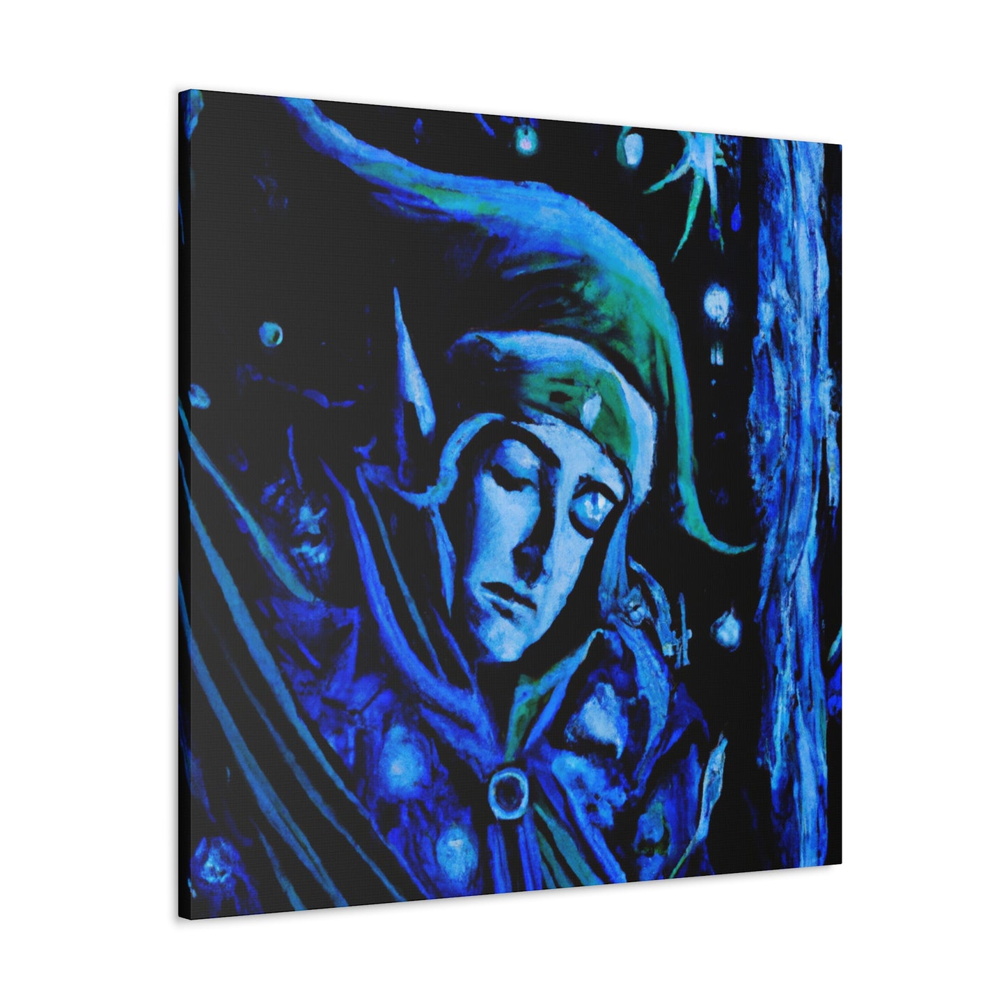 Elf in Evening Gown - Canvas