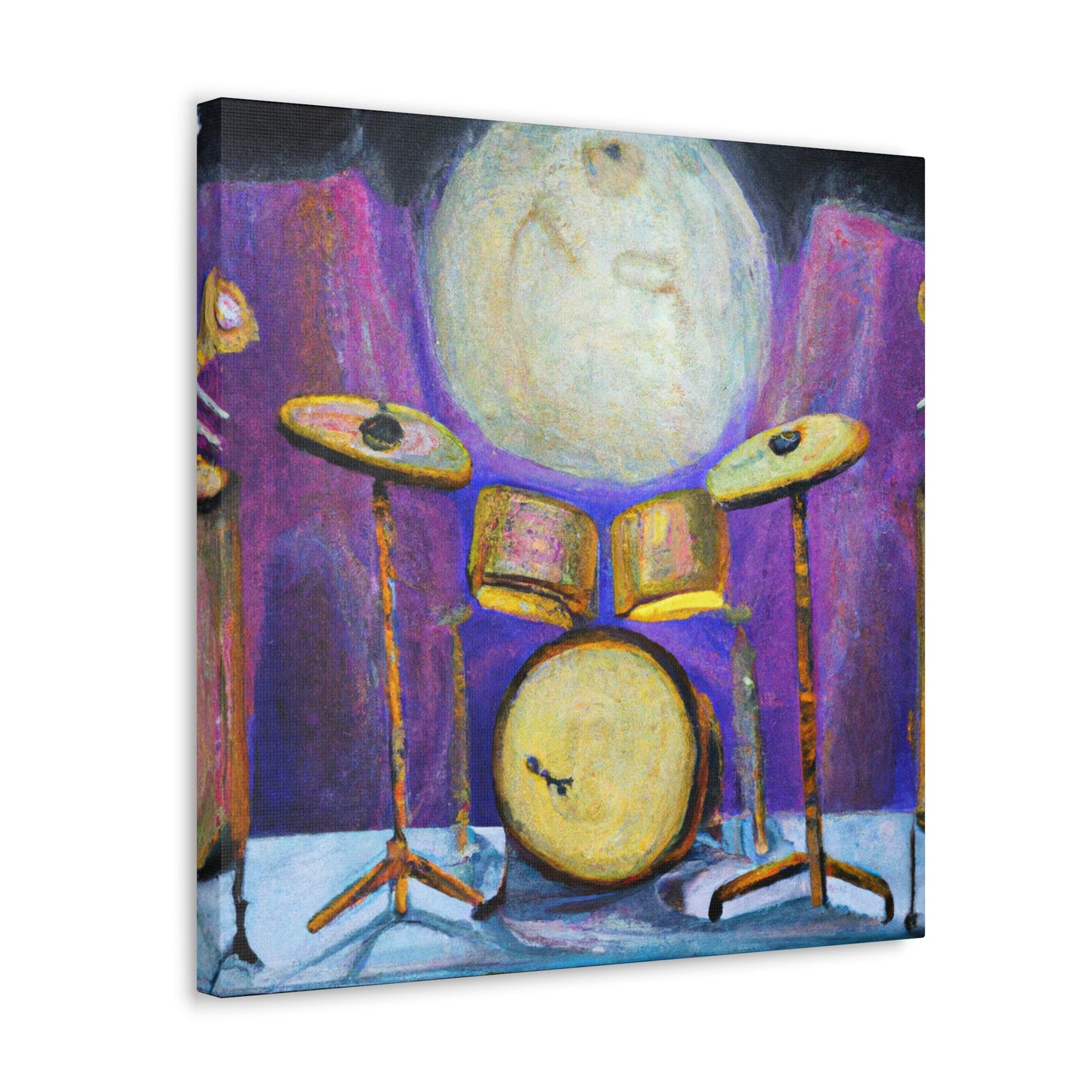 Drumming Machine Dreaming - Canvas