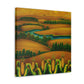 Corn in Splendour Garden - Canvas