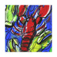 "Lobster's Silent Symphony" - Canvas