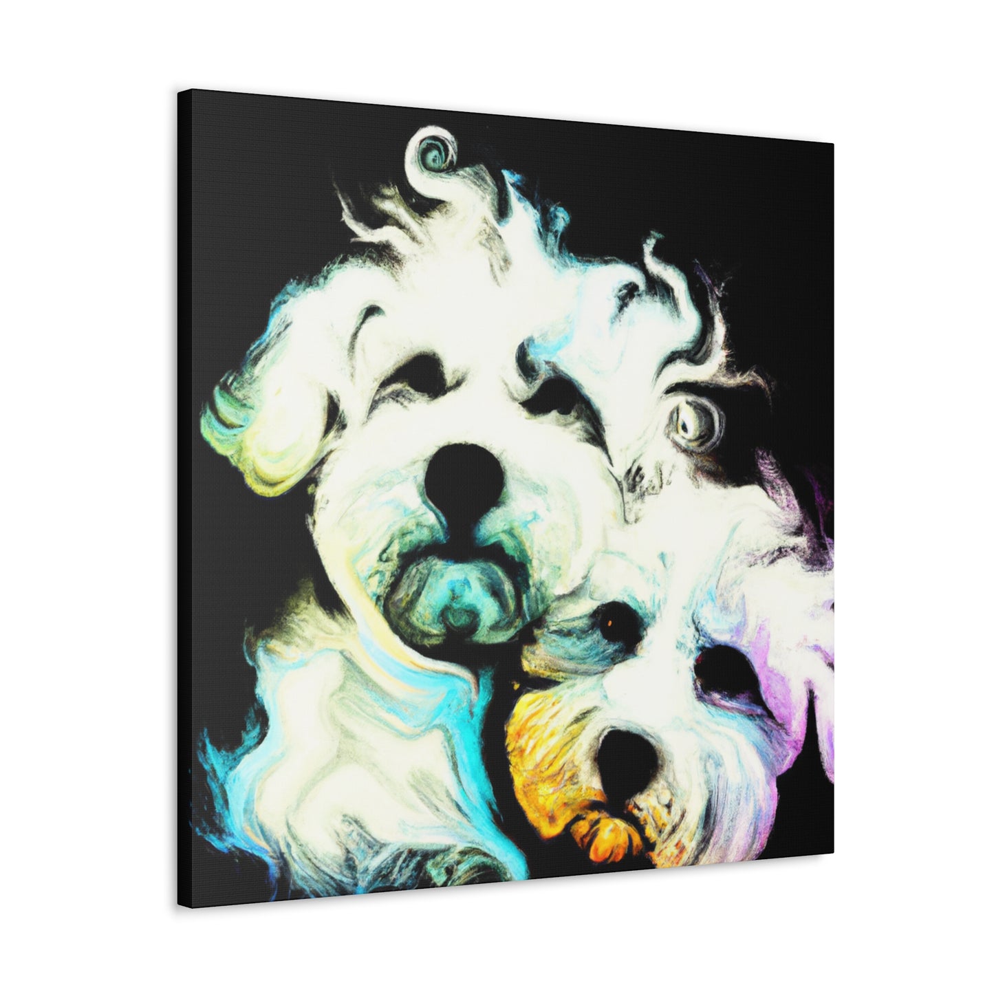 Bichon Frise Splendor - Canvas