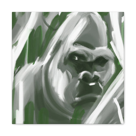 Gorilla in Impressionism - Canvas