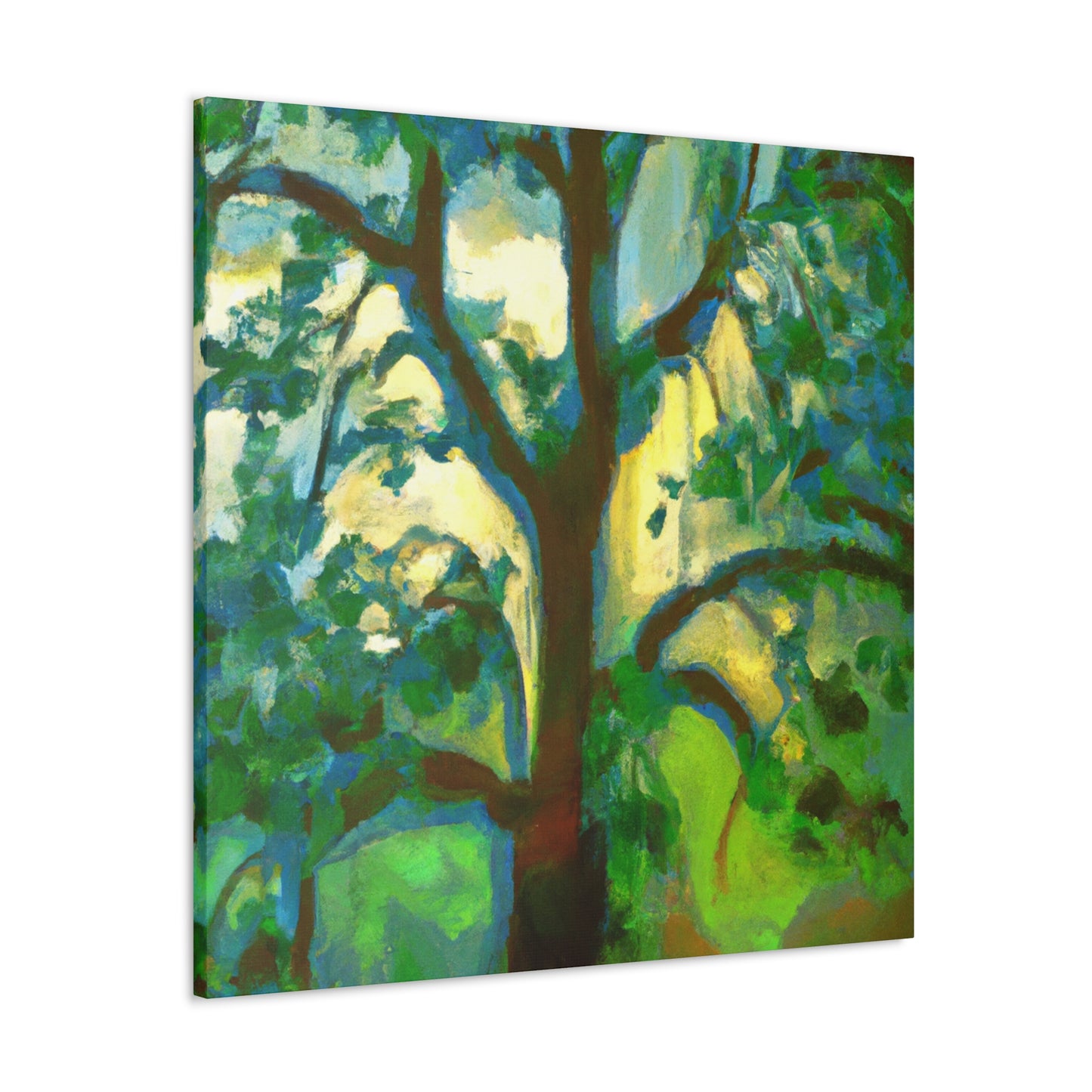 "Elm in Splendid Bloom" - Canvas