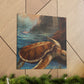 Turtle of the Sea - Canvas