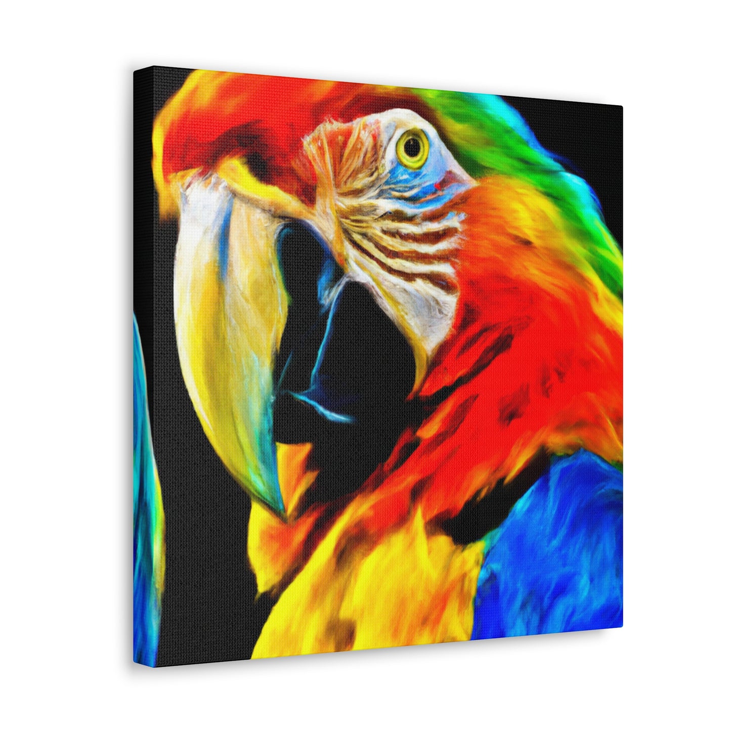 "Sky of Tropical Birds" - Canvas