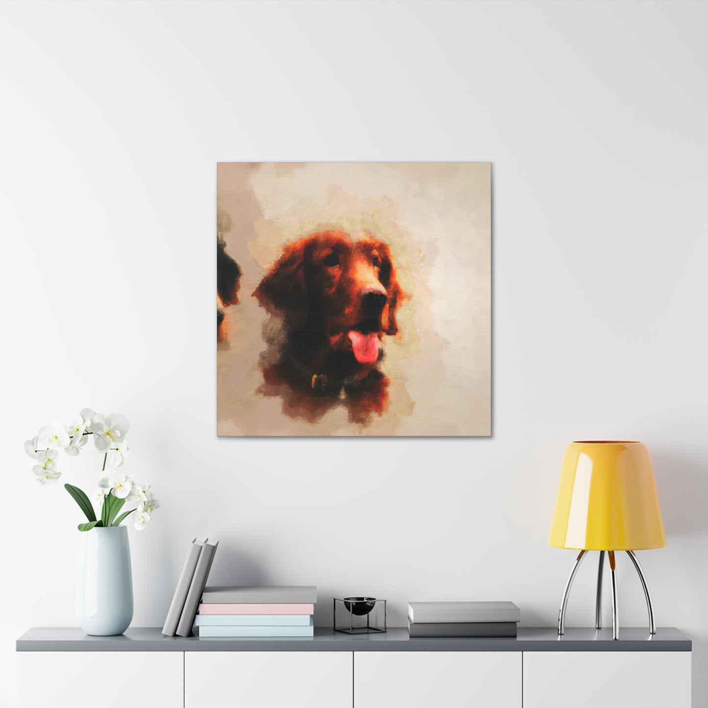 "Irish Setter Majestic Poise" - Canvas